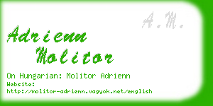 adrienn molitor business card